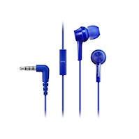 Audífonos in Ear Panasonic RP-TCM115 Azul